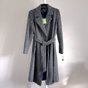 Sam Edelman Gray and Black Winter Coat | NWT